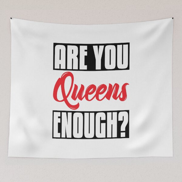 Item preview, Queens Are You Brave Enough? New York Raised Me designed and sold by QueensNewYork.