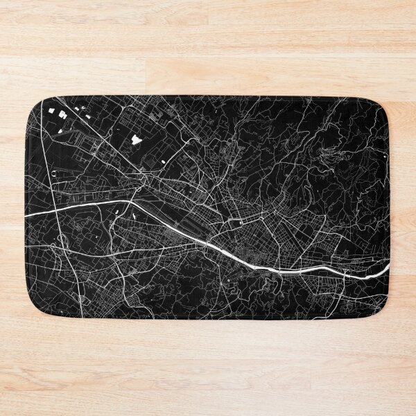Item preview, Florence Italy Map (Black) designed and sold by Kara515.