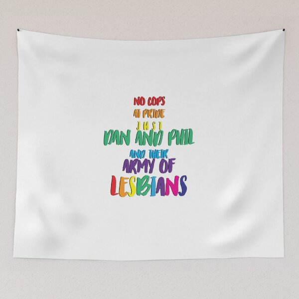 Item preview, Dan and Phil Lesbian Pride designed and sold by erin's graphics.