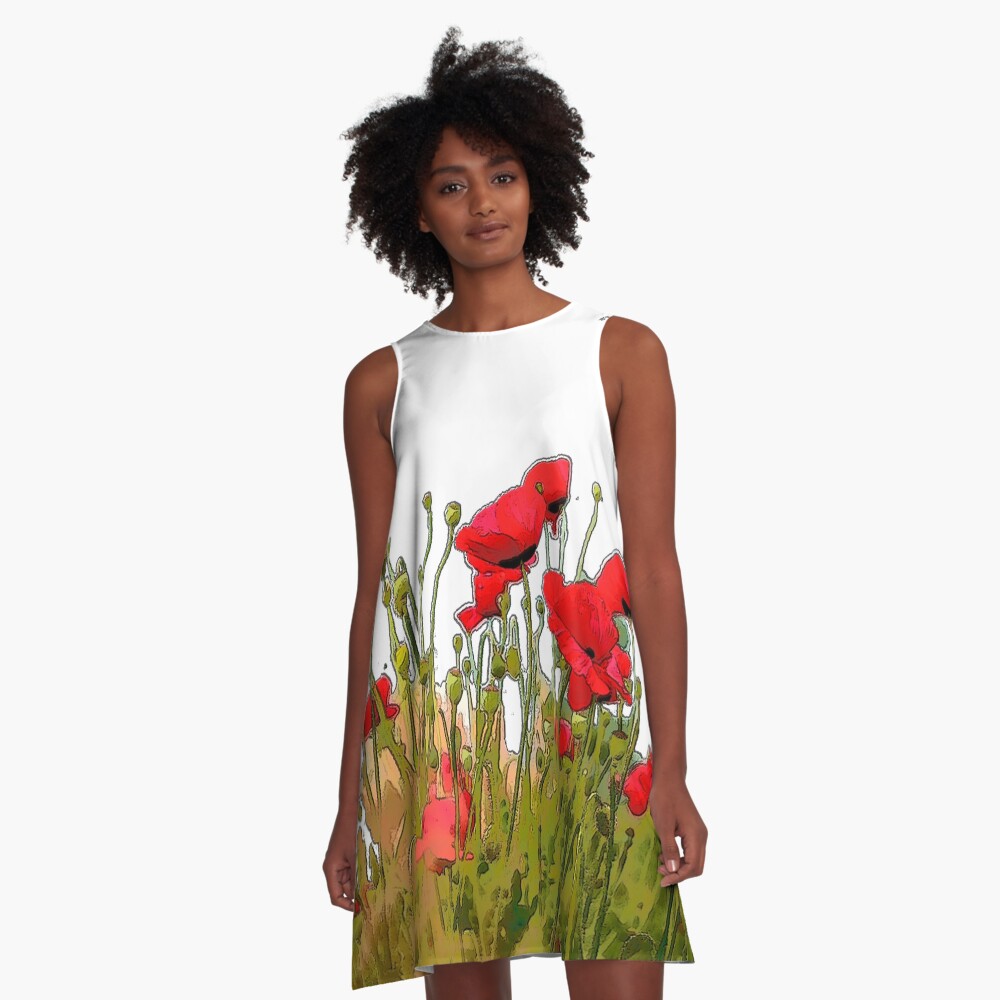 Item preview, A-Line Dress designed and sold by bywhacky.