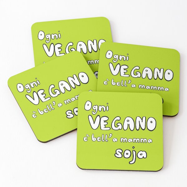 Item preview, Ogni vegano è bello alla mamma sua designed and sold by Pino 'Delfino' Esposito.