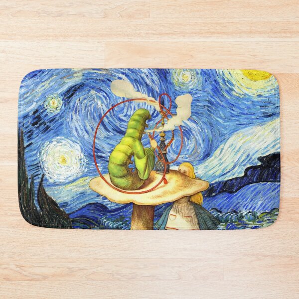 Item preview, Alice & The Caterpillar Starry Night - Alice In Wonderland designed and sold by maryedenoa.