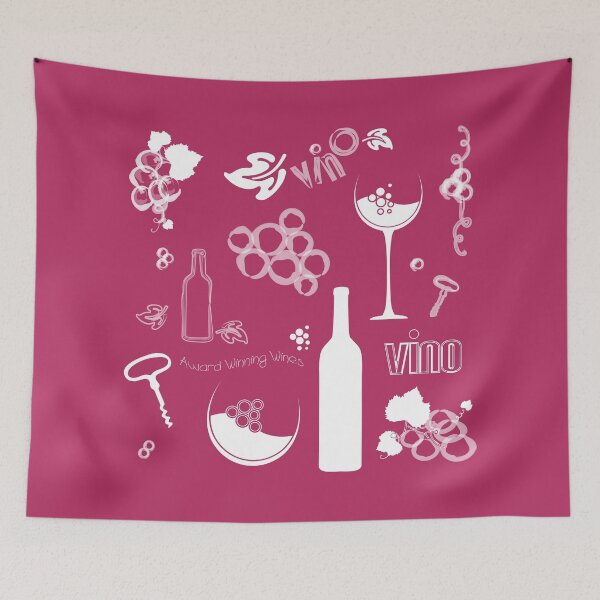 Item preview, Wine Background Pattern - Dark designed and sold by serenaking.