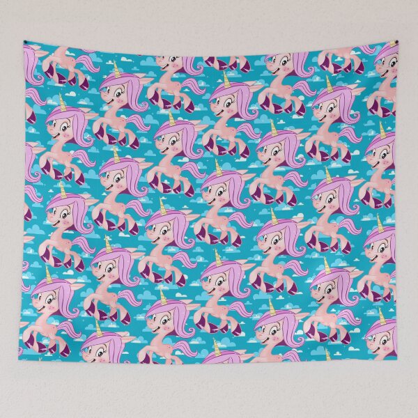 Item preview, Suzi the happy Unicorn designed and sold by Wonderful world of whimsical Art of yesteryear and today .