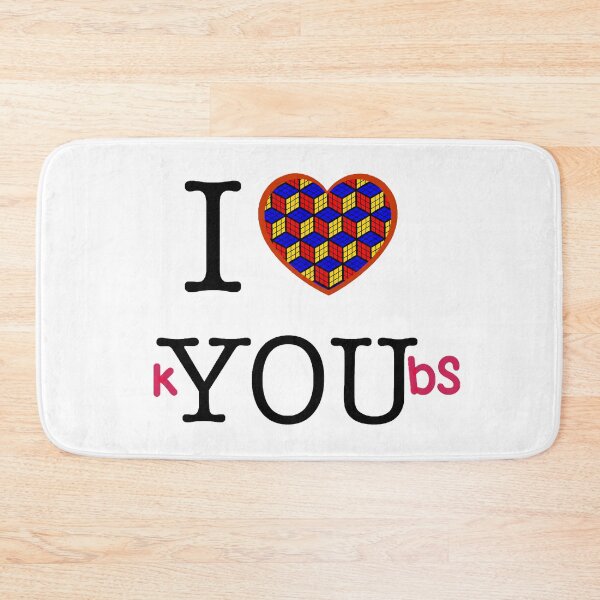 Item preview, Speed Cubes I Love You designed and sold by weavernap.