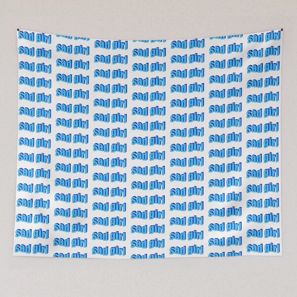 Item preview, sad girl blue designed and sold by gleba420.