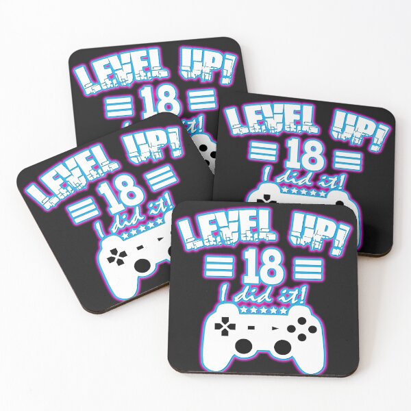 Item preview, Finally level 18! awesome gift designed and sold by Cutebutfunny.
