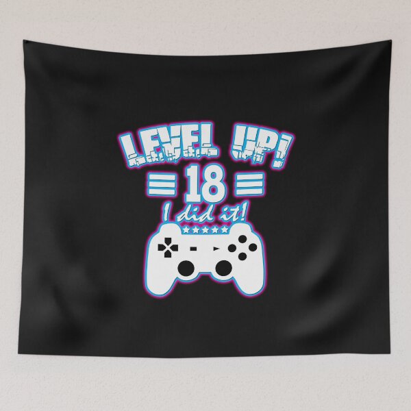 Item preview, Finally level 18! awesome gift designed and sold by Cutebutfunny.