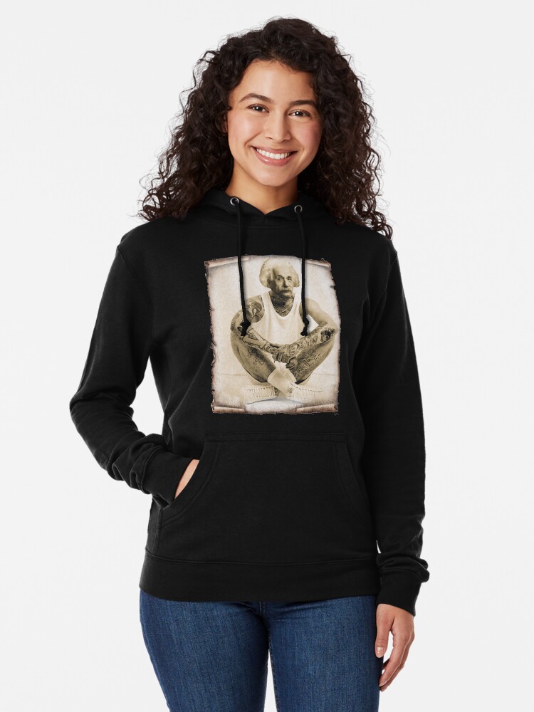camiseta einstein tatuado