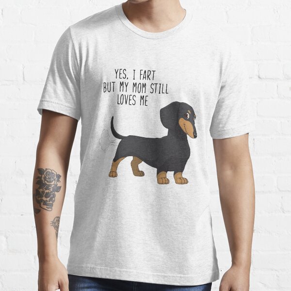 T-shirt brodé - Teckel