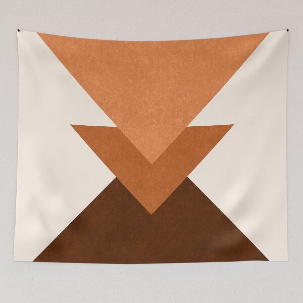 Item preview, Geometrics in Terracotta designed and sold by The Wellington Boot.
