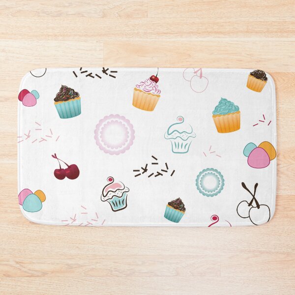 Item preview, Cupcake Pastry Background - Colored designed and sold by serenaking.