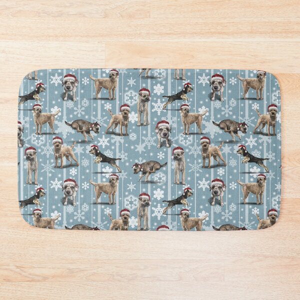 Item preview, The Christmas Border Terrier designed and sold by Elspeth Rose Design.