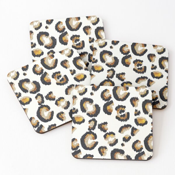 Item preview, Bold Golden Brown Striking Leopard Fashion Print Pattern designed and sold by ClaudiaFlores.