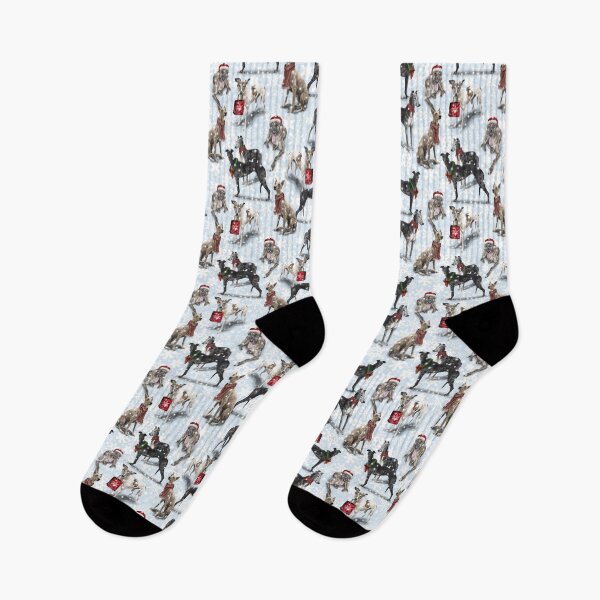 Item preview, The Christmas Greyhound designed and sold by Elspeth Rose Design.