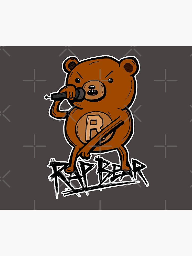 Rap Bear From Adventure Time Travel Mug By Sketchnkustom Redbubble