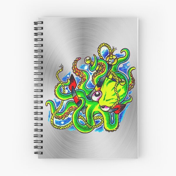 Item preview, fwc 0490 tatooo octopus	 designed and sold by fred chiea.