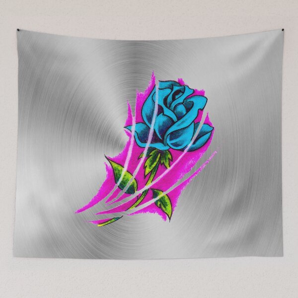 Item preview, fwc 0489 tatoo pink flowers designed and sold by fred chiea.