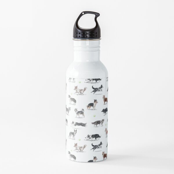 Border Collies Water Bottle