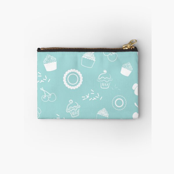 Item preview, Cupcake Pastry Background - Turquoise designed and sold by serenaking.
