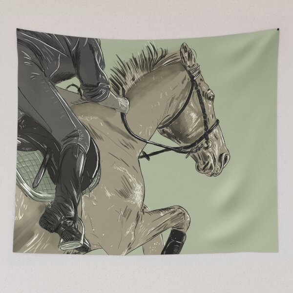 Item preview, Horse, show jumping designed and sold by AlaakUnivers.