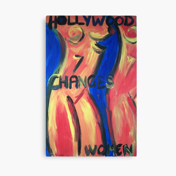 Hollywood Changes Women Canvas Print