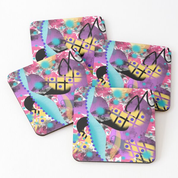 Item preview, Lively abstract digital design print designed and sold by Lanie K Art.