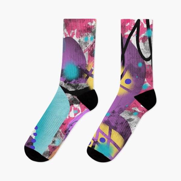 Item preview, Lively abstract digital design print designed and sold by Lanie K Art.