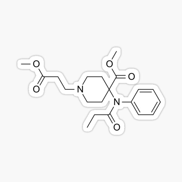 Item preview, Remifentanil Structure Anesthesia designed and sold by VersiMerch.