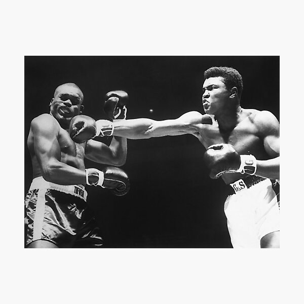Muhammad Ali Knockout Fotodruck