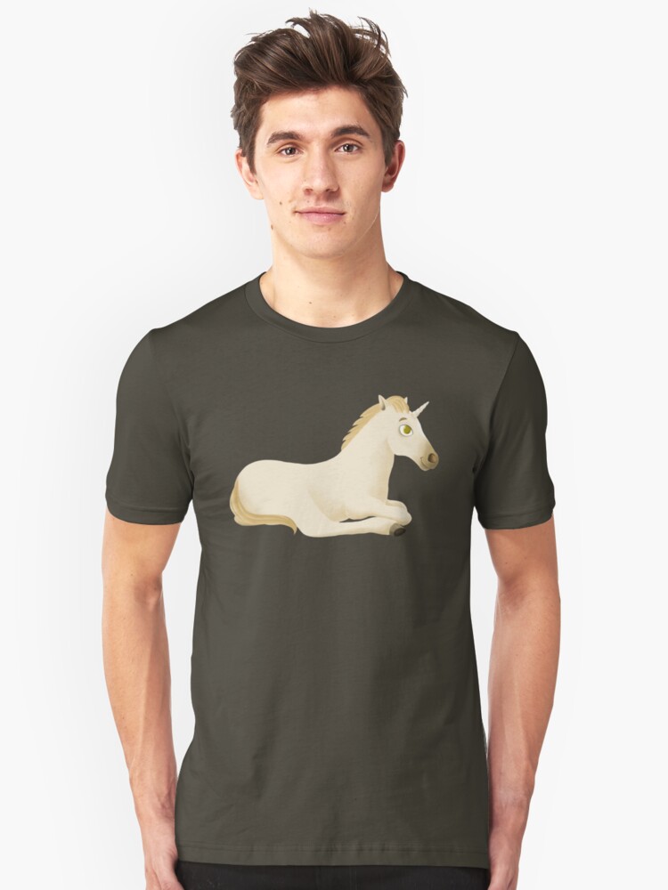 T-shirt ajusté ''Licorne - enfant' : autre vue