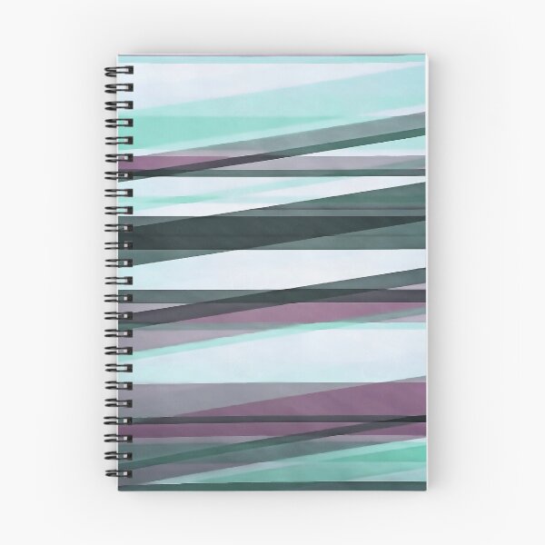 Item preview, Semi Transparent Layers In Aqua Burgundy and Grey designed and sold by taiche.