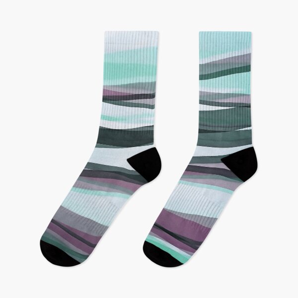 Item preview, Semi Transparent Layers In Aqua Burgundy and Grey designed and sold by taiche.
