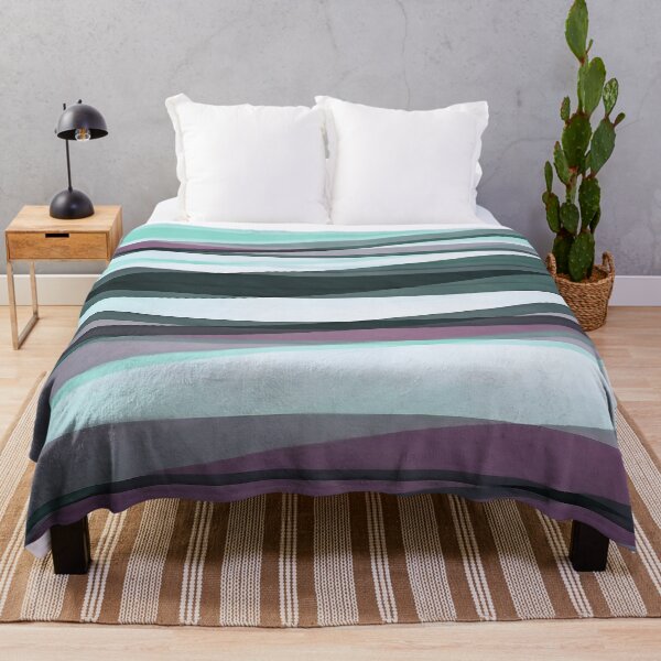 Item preview, Semi Transparent Layers In Aqua Burgundy and Grey designed and sold by taiche.