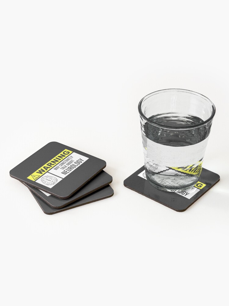 Alternate view of Neurology Coasters (Set of 4)