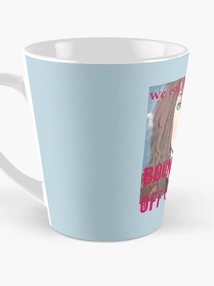Thumbnail 3 of 4, Coffee Mug, Bouncing Off Clouds designed and sold by RabbitWithFangs.