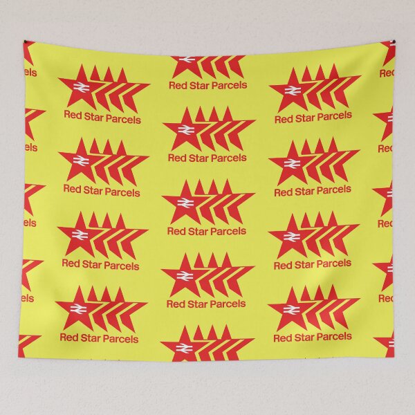 Item preview, Red Star Parcels Logo designed and sold by CherryCassette.