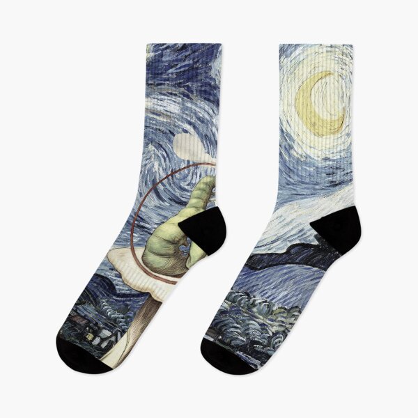 Item preview, Alice & The Caterpillar Starry Night - Alice In Wonderland designed and sold by maryedenoa.
