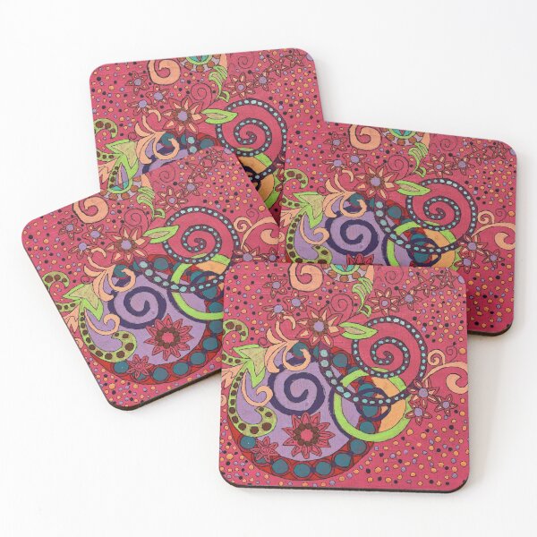 Item preview, Girly Swirls by Candace N. designed and sold by CreativeClayArt.