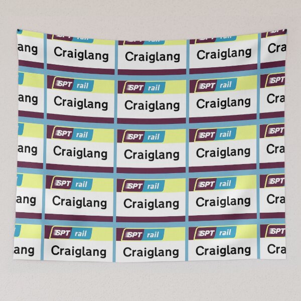 Item preview, Craiglang Station Sign designed and sold by CherryCassette.