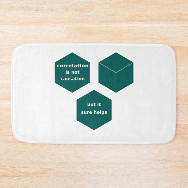 Item preview, correlation is not causation designed and sold by FunnyGrief.