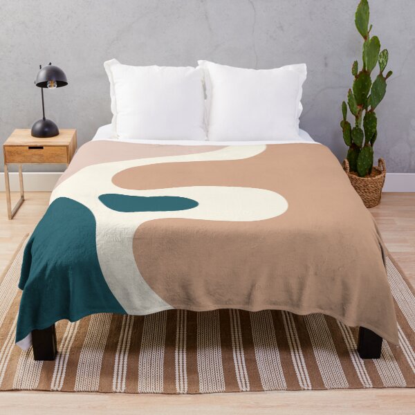 Item preview, Abstract art nordic blush pink colors designed and sold by trajeado14.