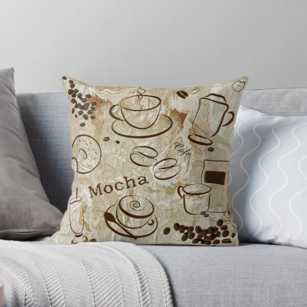 Coffee Bean Pillow - Giant Food Plush, handmade pillow, coffee lovers -  Shop SweetHome Pillows & Cushions - Pinkoi