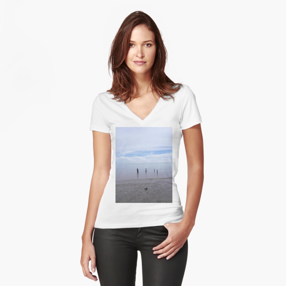 Item preview, Fitted V-Neck T-Shirt designed and sold by MarthaMedford.
