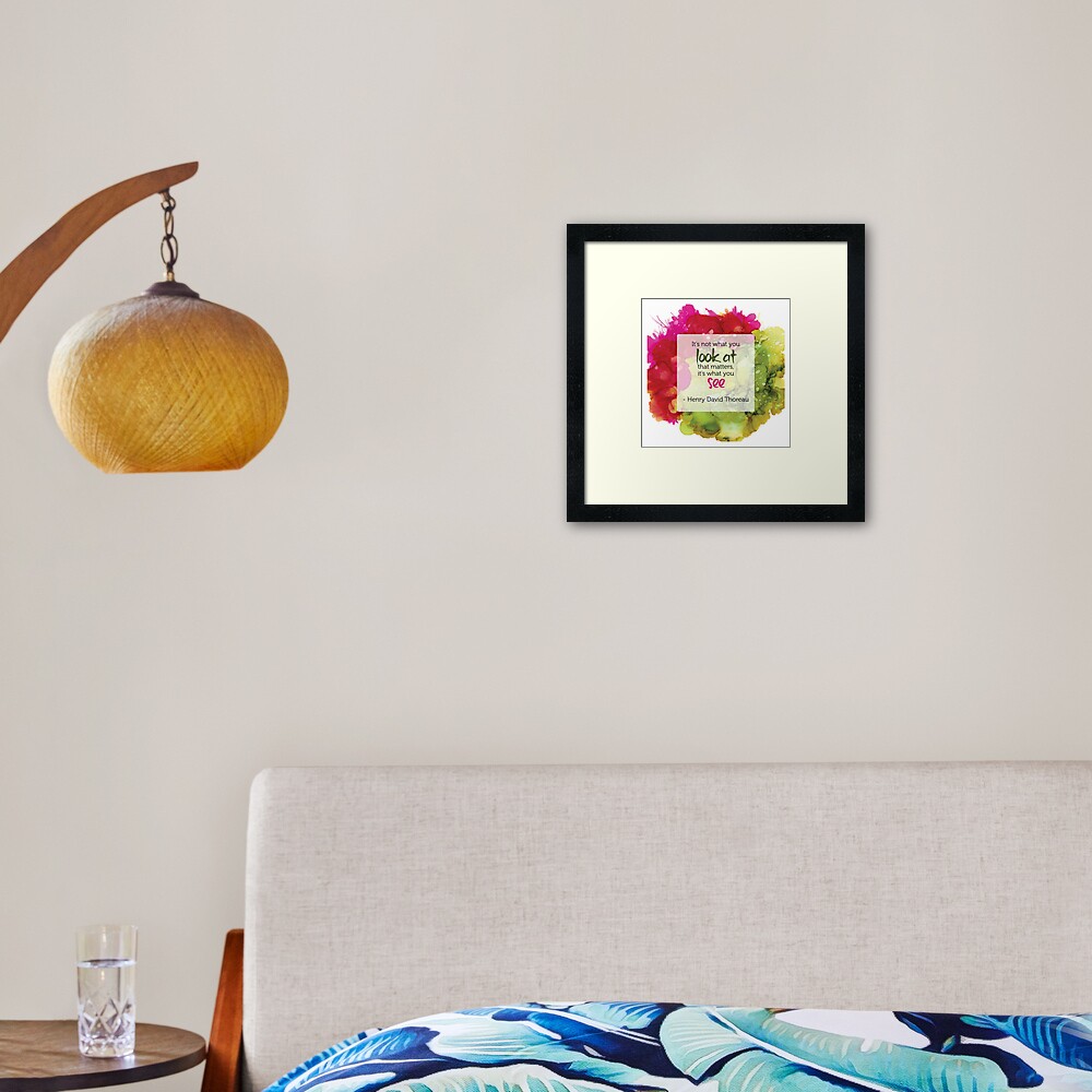 Item preview, Framed Art Print designed and sold by qwollock.