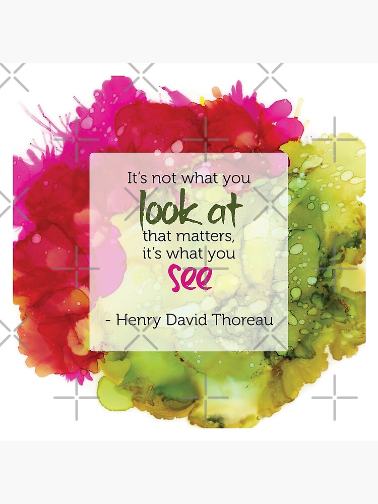 Thumbnail 3 of 3, Poster, Inspirational Quote - Alcohol Ink designed and sold by qwollock.