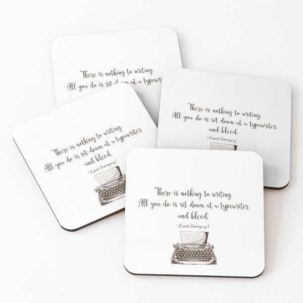 Item preview, There is Nothing to Writing designed and sold by TheDustJacket.