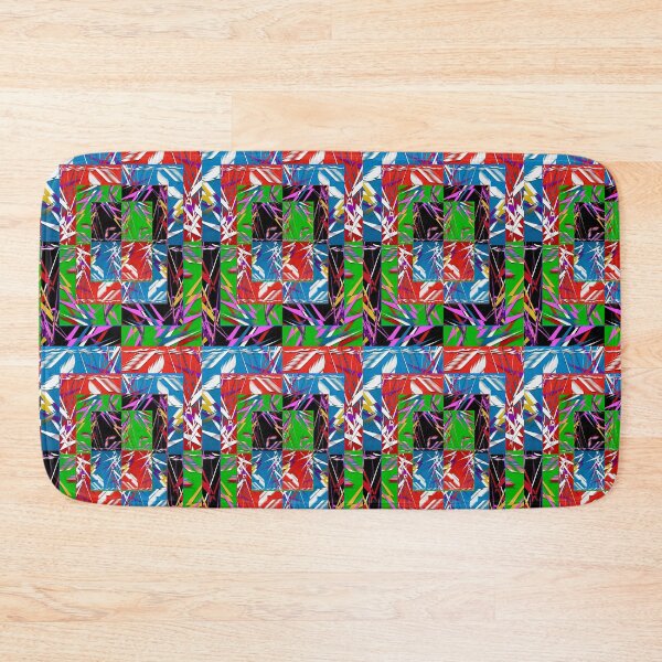 Item preview, Patches Colorful Art for Fashions Mask & Products designed and sold by montaque8.