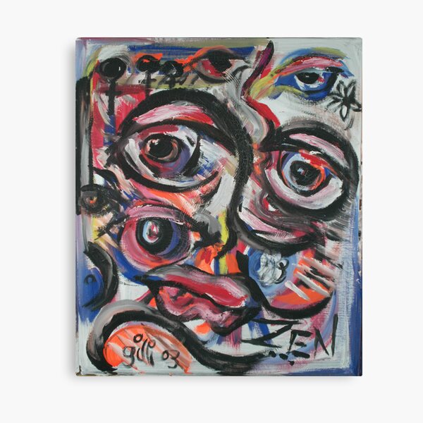 Zen Eyes Canvas Print