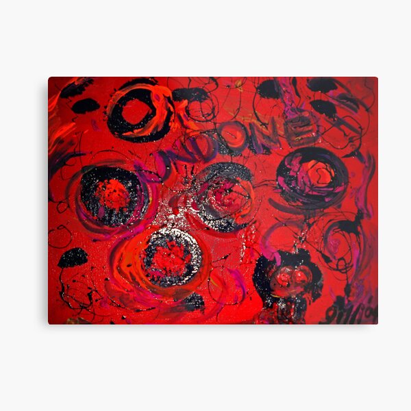 Undone Metal Print